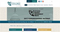 Desktop Screenshot of cagw.org